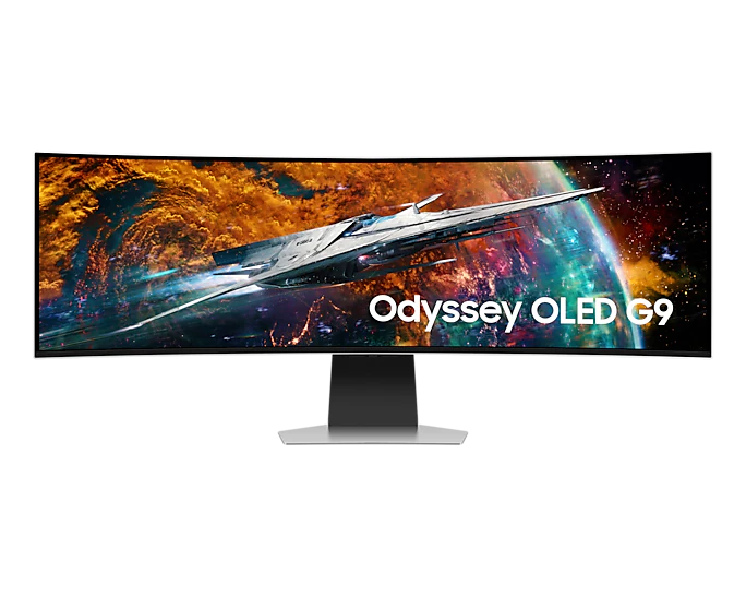 Monitor Samsung OLED G9 ma imponujące proporcje 32:9