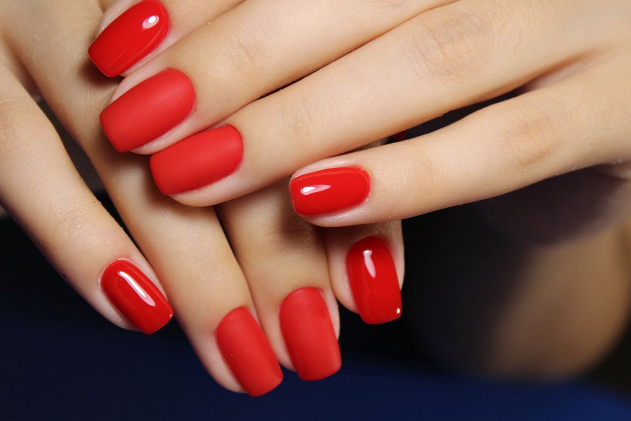 Red nails are going out of style. Another color is making a splash
