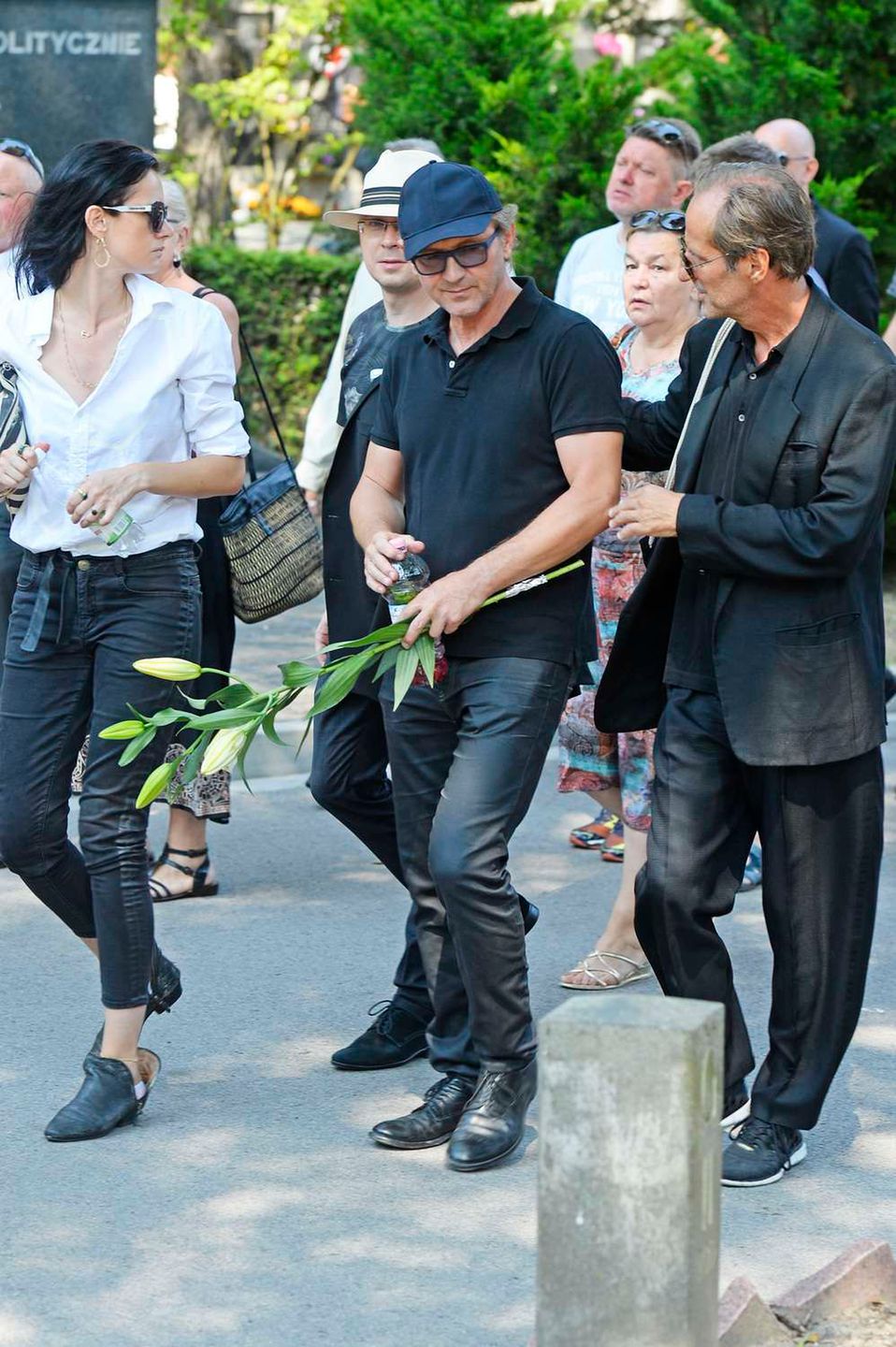 Andrzej Chyra - pogrzeb Tomasza Stańki