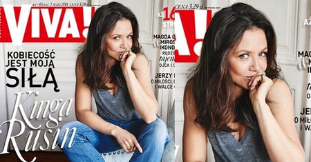 Kinga Rusin w "Vivie": "Kobiecość jest moją siłą"