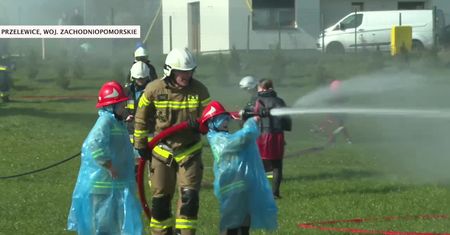 Lany poniedziałek. Strażacy polewali domy i mieszkańców