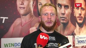 Tymex Boxing Night 13. Parzęczewski z szacunkiem o rywalu. "Jest wiekowy, wiele jednak w sporcie osiągnął"