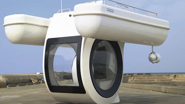 EGO - połączenie motorówki i łodzi podwodnej 1