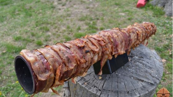 Bekonowa bazooka - prawdziwie mięsna broń [wideo] 1