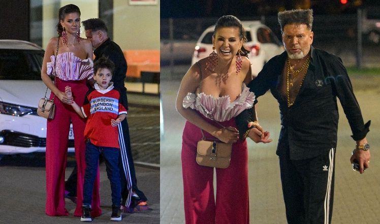 Krzysztof i Maja Rutkowscy z synem