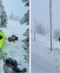 Para chciała zdobyć Sudety w trampkach i legginsach. Znieśli ich ratownicy