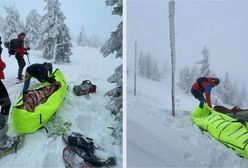 Para chciała zdobyć Sudety w trampkach i legginsach. Znieśli ich ratownicy
