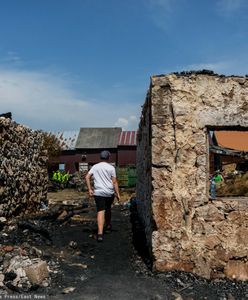 Nowa Biała. Po pożarze kolejne domy idą do rozbiórki