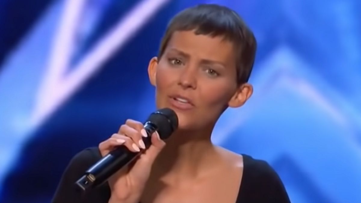 Jane Marczewski podczas występu w "Mam Talent"