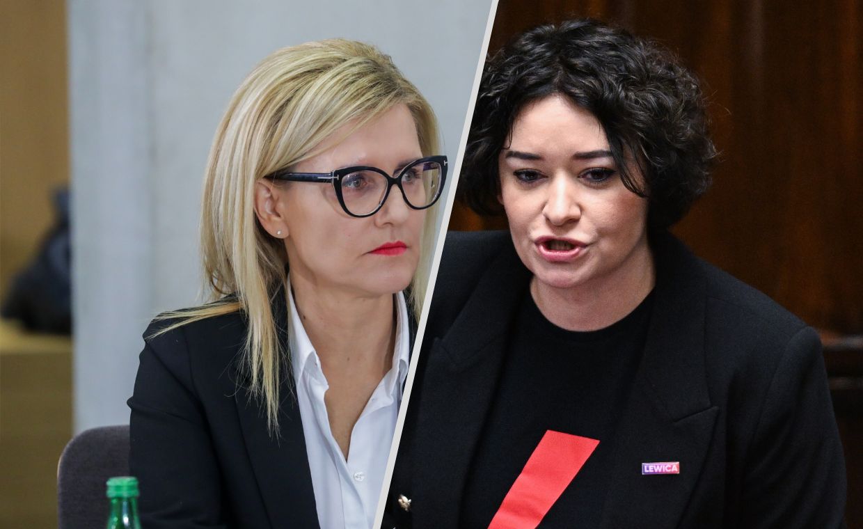 Ewa Wrzosek i Anna-Maria Żukowska