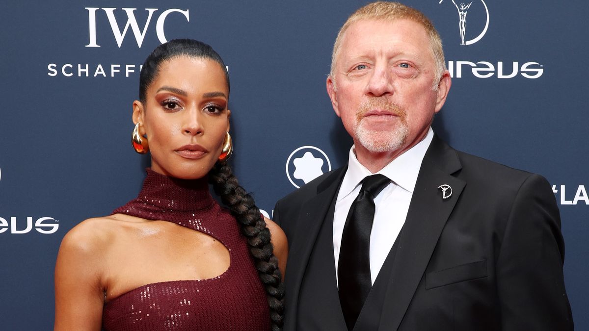Getty Images / Pascal Le Segretain / Staff / Na zdjęciu: Boris Becker i Lilian Monteiro