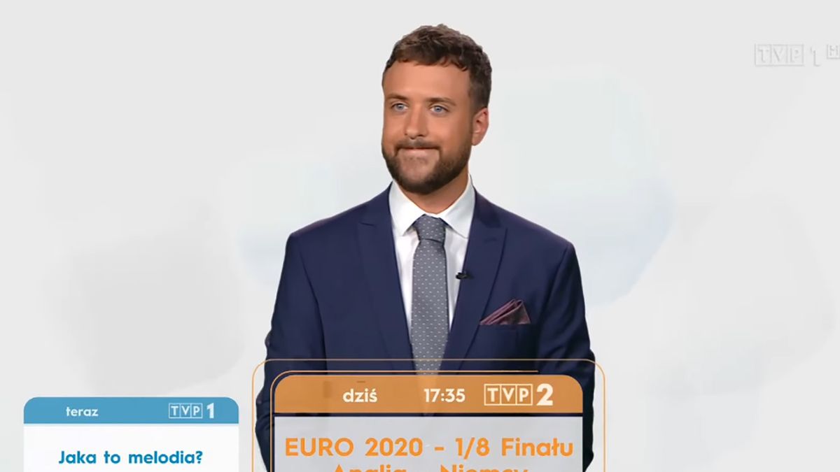 Prezenter TVP miał kłopot z zapowiedzeniem programu