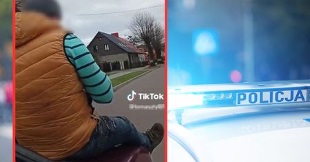 Tak się zabawiali na masce samochodu. Nagranie trafiło na TikToka