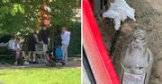 Smutny widok na placu zabaw "Biedronkowo". Apel służb