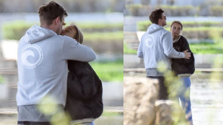 Oliwia Bieniuk całuje się z "przyjacielem"