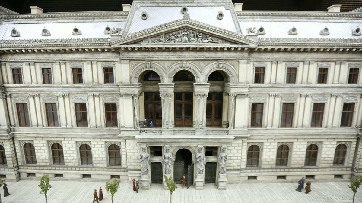 Pałac Kronenbergów w miniaturze.