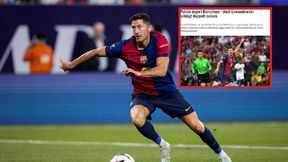 "Lewandowski poprowadził Barcelonę". Media z całego świata piszą o wyczynie Polaka