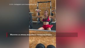 #dziejesiewsporcie: Renata Nowak zachwyca sylwetką. Pokazała plecy i zaskoczyła wyznaniem