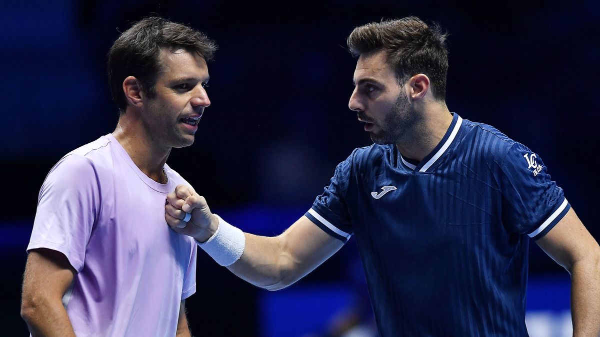 PAP/EPA / ALESSANDRO DI MARCO / Na zdjęciu: Horacio Zeballos i Marcel Granollers