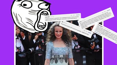 Polacy bezlitośnie oceniają naturalny wygląd Andie MacDowell: "CZAROWNICA"