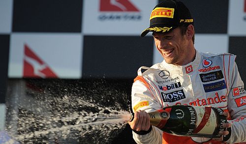 Jenson Button marzy o kolejnej okazji do skosztowania szampana w Singapurze