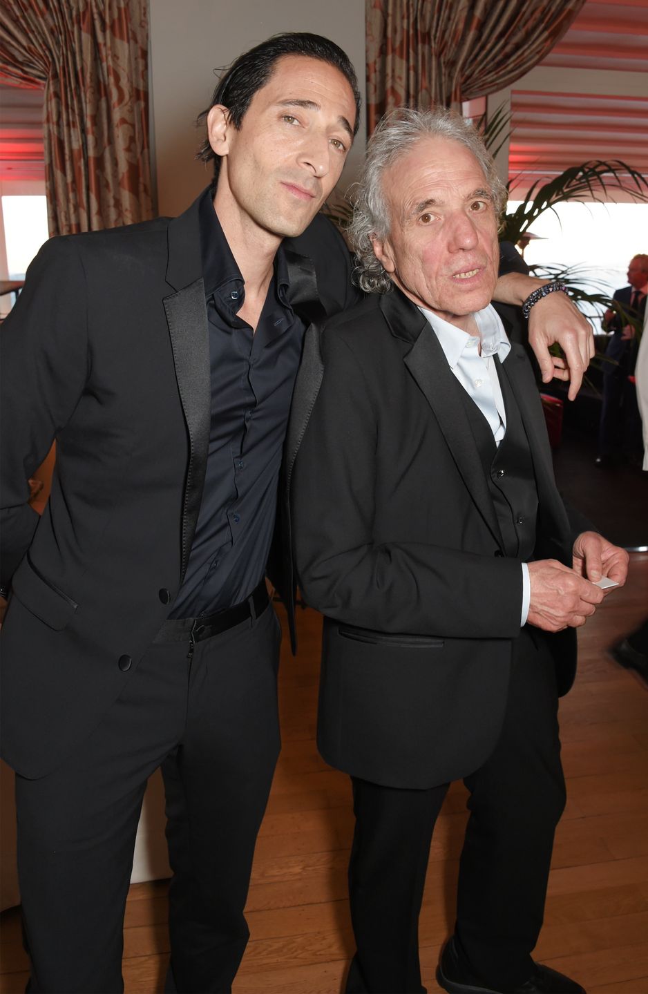 Adrien Brody i Abel Ferrara, 2017 r.