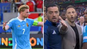 Gorąco po meczu Belgów. De Bruyne i trener nie wytrzymali