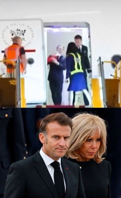 Zwischenfall an Bord des Flugzeugs der Macrons