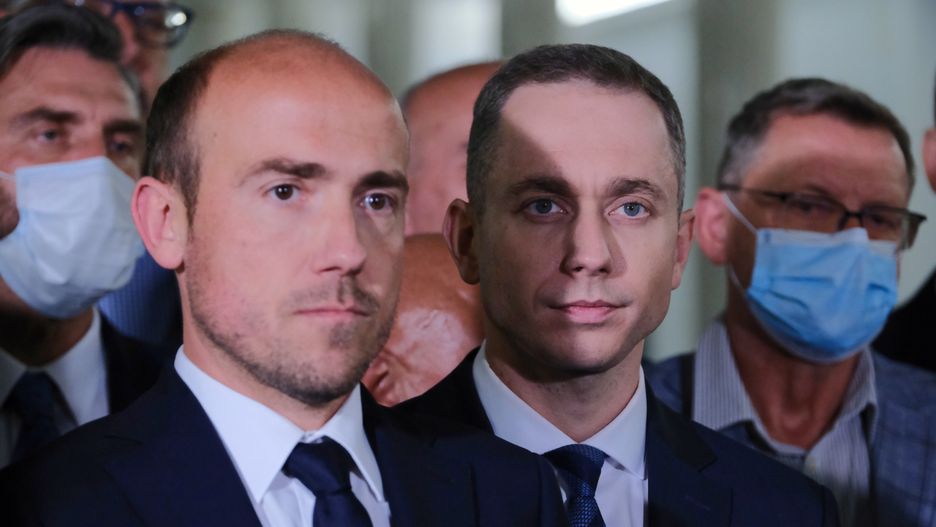 Borys Budka i Cezary Tomczyk