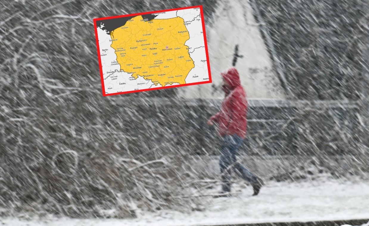 -10 stopni i śnieżyca. Najnowsza prognoza pogody załamuje