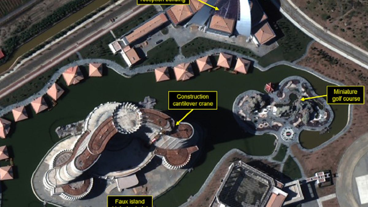 Wonsan było miejscem, gdzie testowano rakiety.