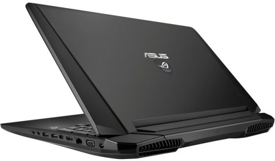 Asus G750JH laptop gamingowy widok