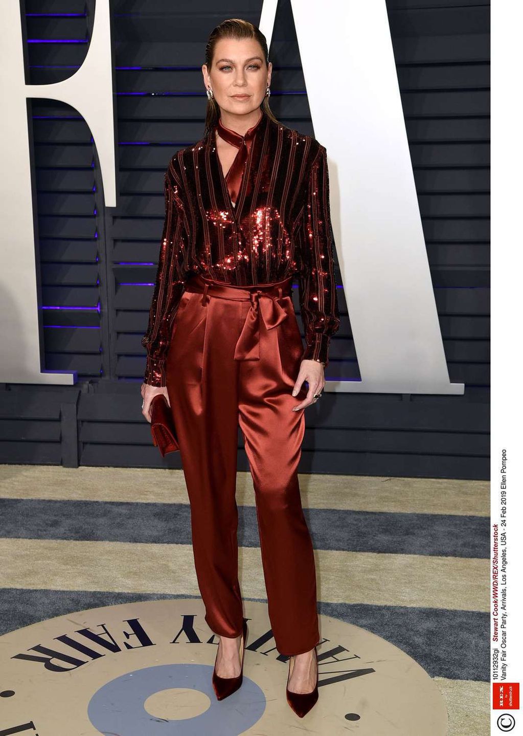 Ellen Pompeo - after party Vanity Fair, Oscary 2019