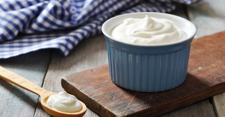 Jogurt grecki waniliowy bez zawartości tłuszczu