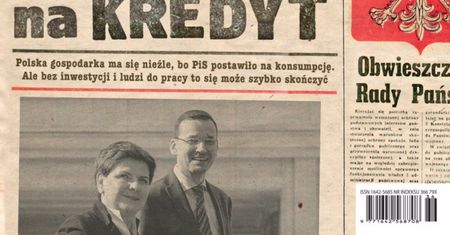Dobrobyt jak za Gierka. "Newsweek" krytykuje politykę gospodarczą PiS