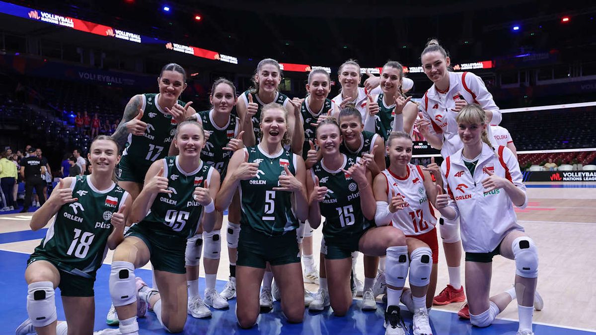 Materiały prasowe / VolleyballWorld / Reprezentacja Polski siatkarek