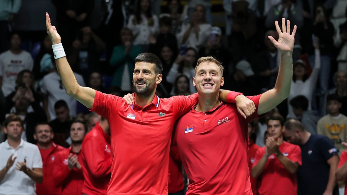 Zdjęcie okładkowe artykułu: Getty Images / Srdjan Stevanovic / Na zdjęciu: Novak Djoković i Hamad Med