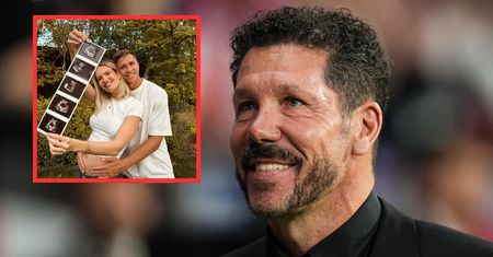 Diego Simeone zostanie dziadkiem. Jego syn strzelił gola i zrobił wyjątkowy gest
