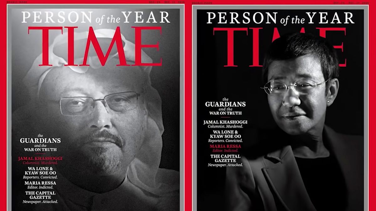 TIME honoruje prześladowanych i zamordowanych dziennikarzy tytułem ”Osoby Roku 2018” 1