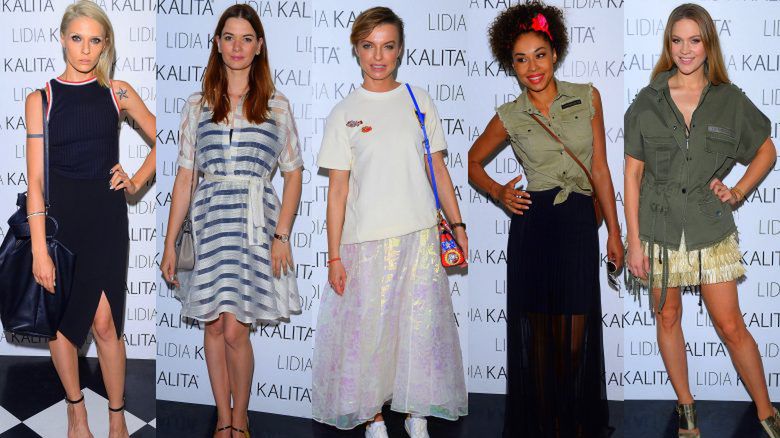 Gwiazdy na pokazie kolekcji Lidii Kality
