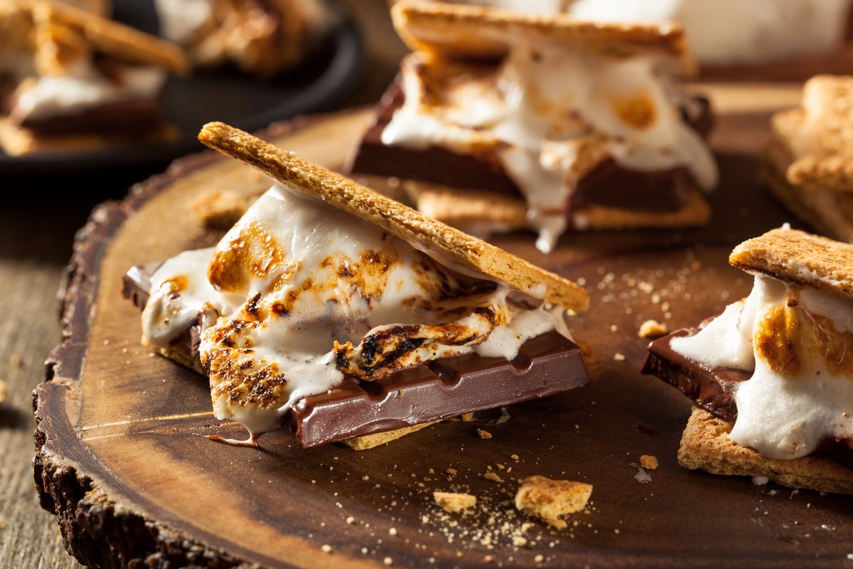 S'mores - uwielbiany przez Amerykanów deser 