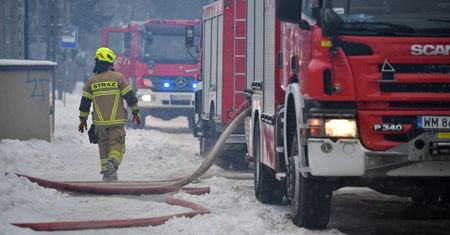 Tomaszów Mazowiecki. Pożar w kamienicy. Jedna osoba nie żyje