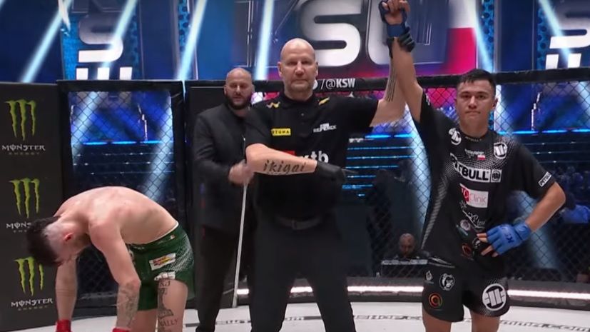 Tobiasz Le pokonał Carla McNally'ego na KSW 87