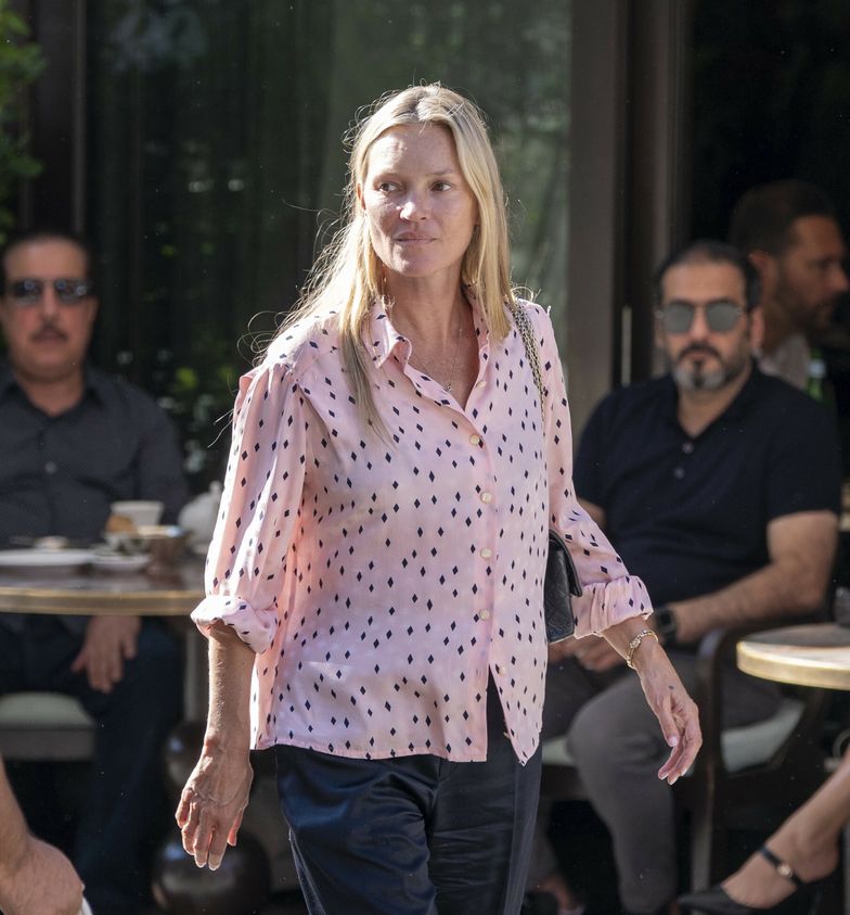 Kate Moss bez makijażu