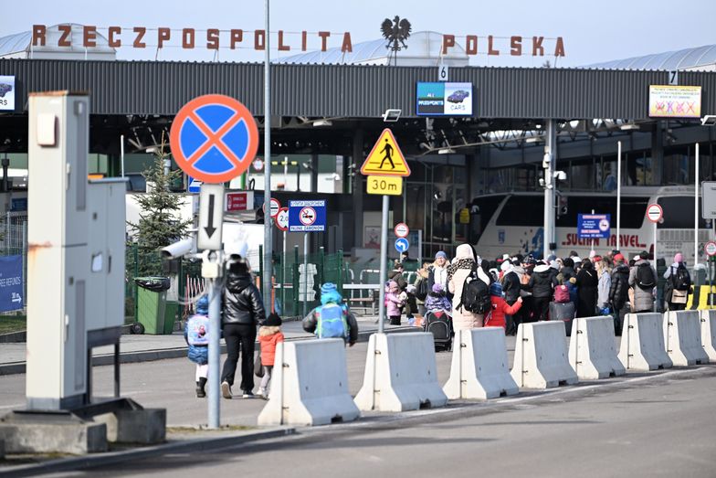 Problemy na przejściach między Polską a Ukrainą. To efekt ataku rakietowego Rosji