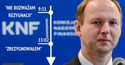 Przewodniczący KNF podał się do dymisji. Miał złożyć propozycję korupcyjną Leszkowi Czarneckiemu
