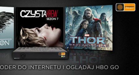 HBO GO dostępne w dekoderach Cyfrowego Polsatu