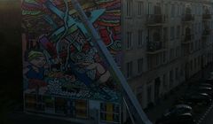 Mural na warszawskim Powiślu promuje program „Pasja - sposób na życie” w Canal+ Discovery