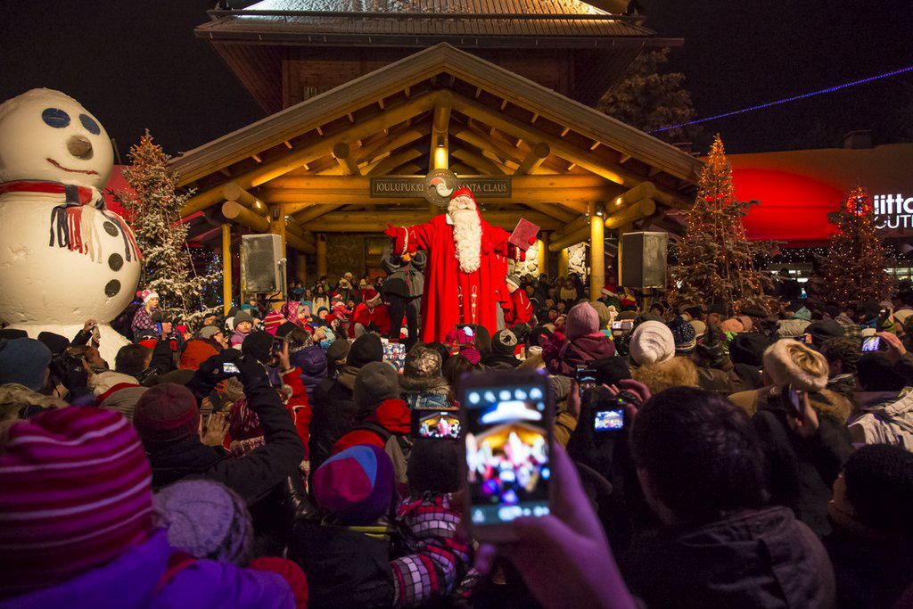 Rozpoczęcie sezonu świątecznego w Rovaniemi w 2018 r.