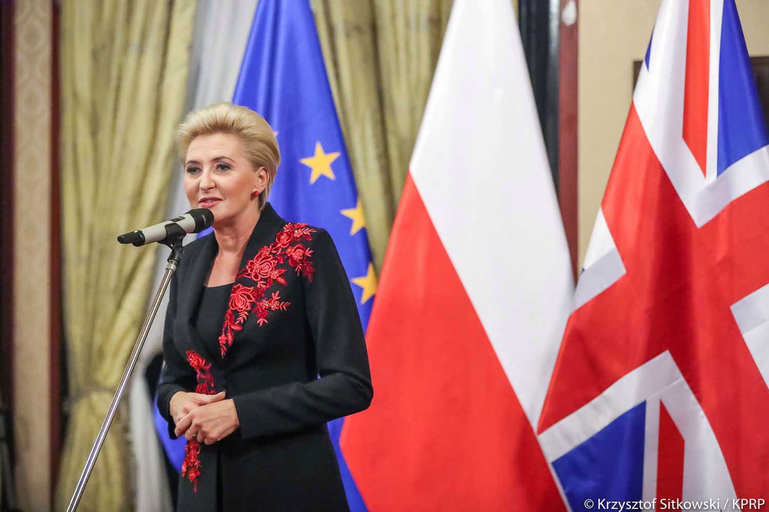 Agata Duda w Londynie na spotkaniu z nauczycielami Polskich Szkół Sobotnich